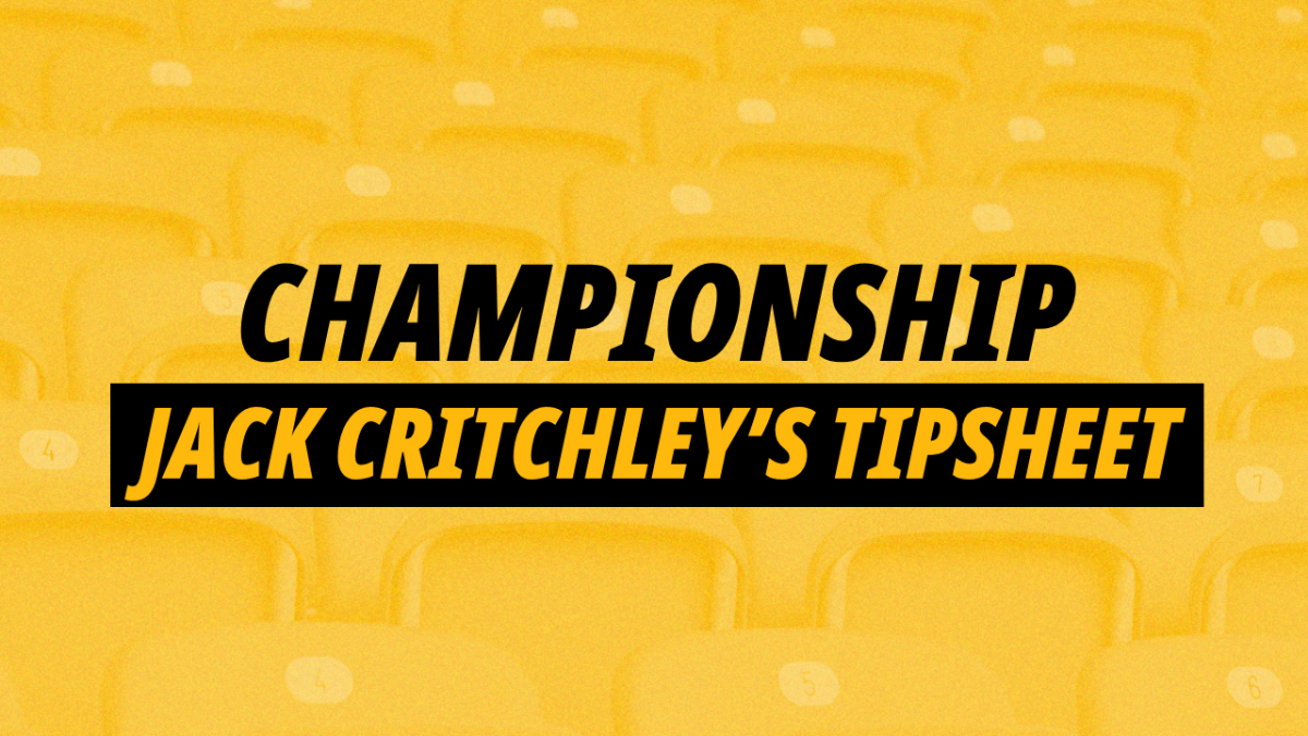 Championship tips for MD1